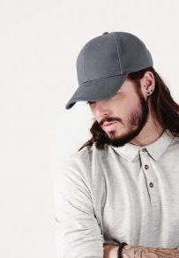 Arbetarkeps i borstad kraftig bomull