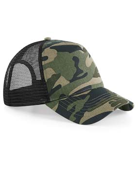 Beechfield snapbackkeps i camofärg