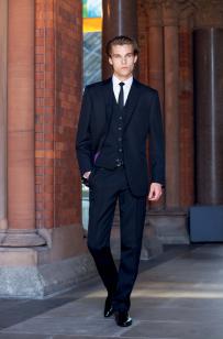 Mars - byxa med slät framsida