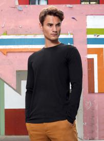 T-skjorta b&c ekologisk för män med långa ärmar