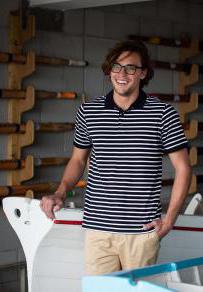 Polo front row-tröja randig