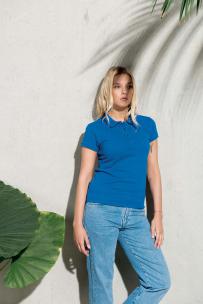 Ekologisk pikétröja - kortärmad - dam