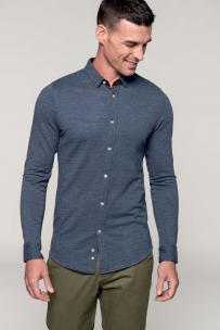 Kariban skjorta jacquard med långa ärmar