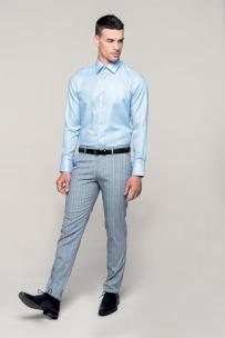 Långärmad, överlägset strykfri, herrskjorta