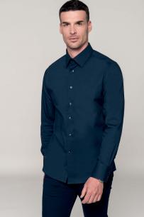 Långärmad stretchskjorta - herr