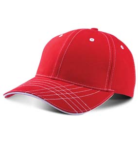 Modekeps med sex paneler