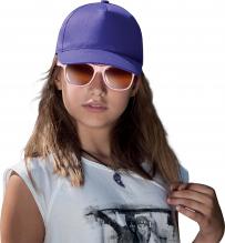 Barnkeps i bomull - fem paneler