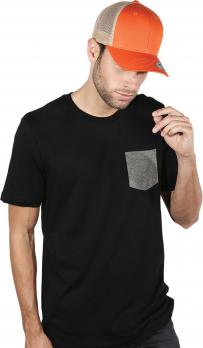 Trucker-keps i retrostil med sex paneler