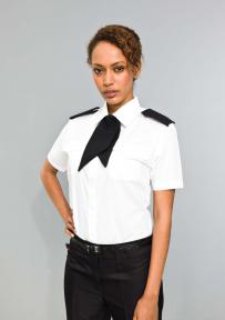 Pilot - kortärmad skjorta - dam