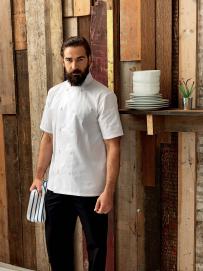 Kortärmad kockjacka