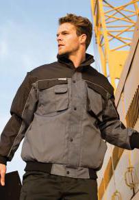 Slitstark jacka med dragkedjeärmar