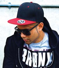 Bronx - ursprunglig plattskärmskeps med plastfäste och två förger