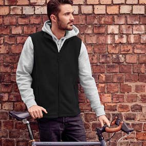 Friluftsgilet i fleece - herr