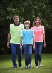 Vapenrock med reflexkant och hög synlighet