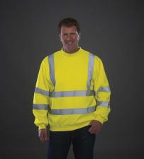 Sweatshirt med hög synlighet